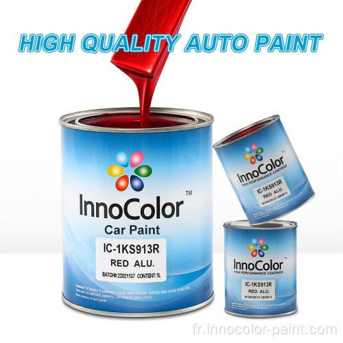 Peinture de pulvérisation automatique populaire mélange des toners peinture de voiture